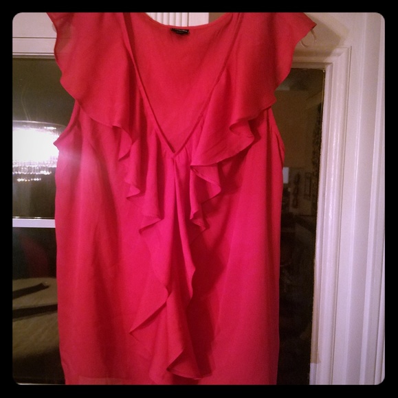 Rafaella Tops - Rafaella Red Blouse